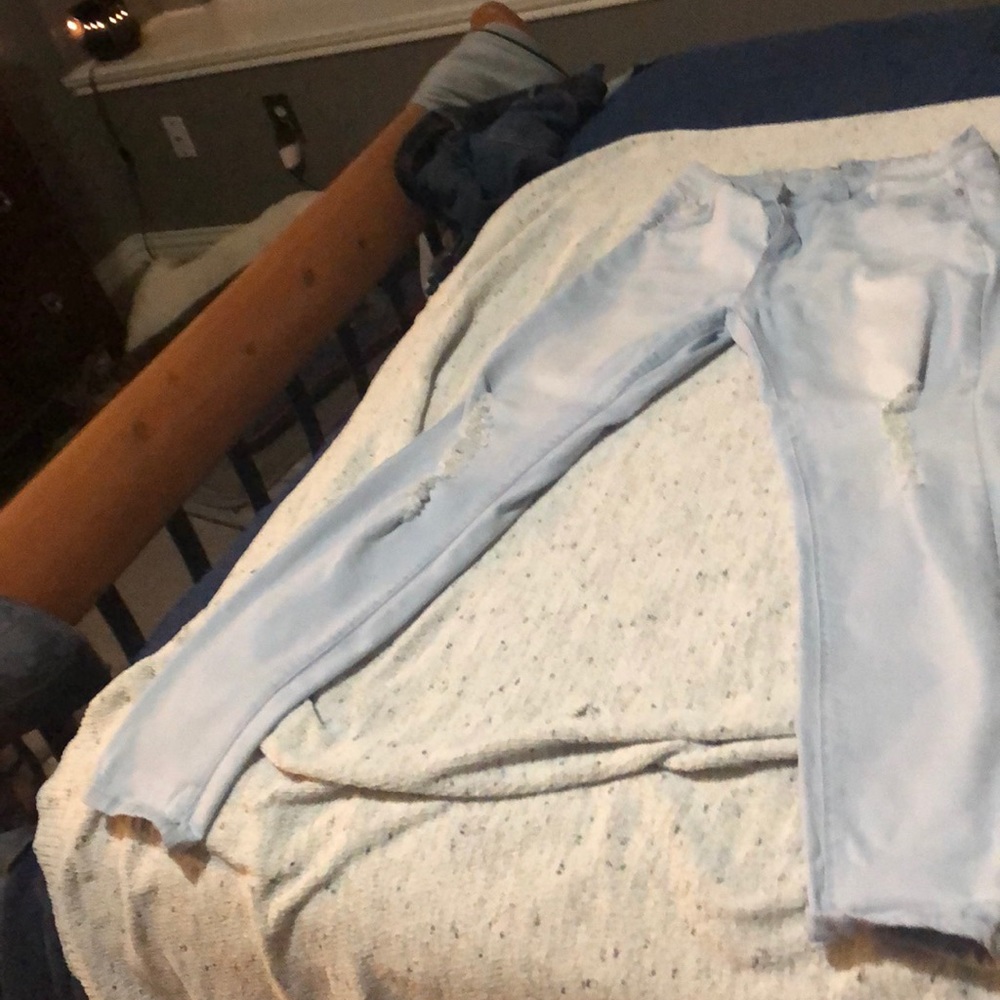 Size 13 juniors skinny light jeans